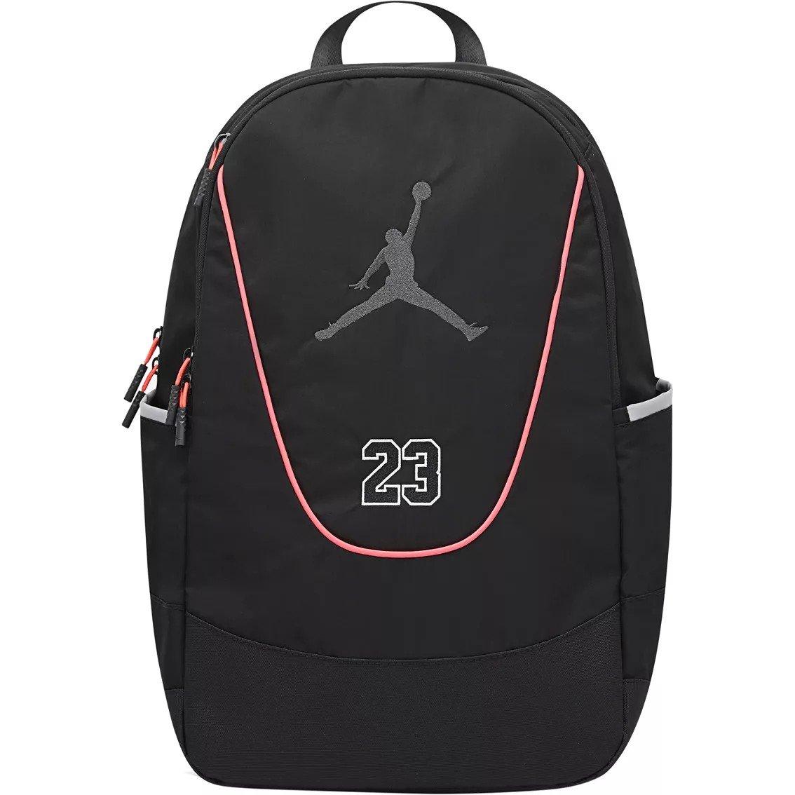 Jordan Flightcore Jersey Backpack - Black/Infrared - BLACK/INFRARED
